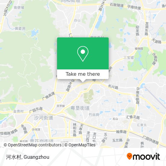 河水村 map