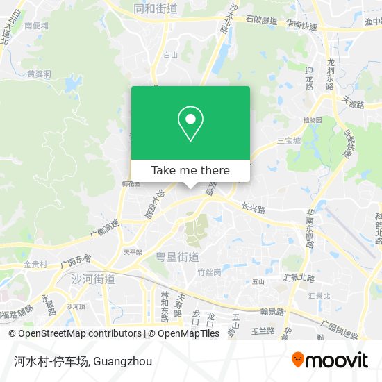 河水村-停车场 map