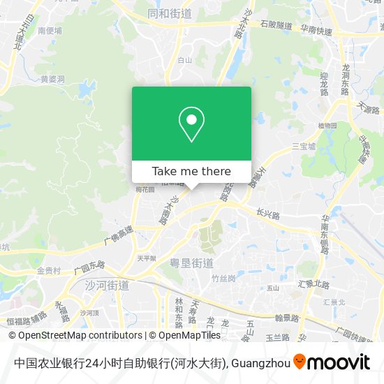 中国农业银行24小时自助银行(河水大街) map