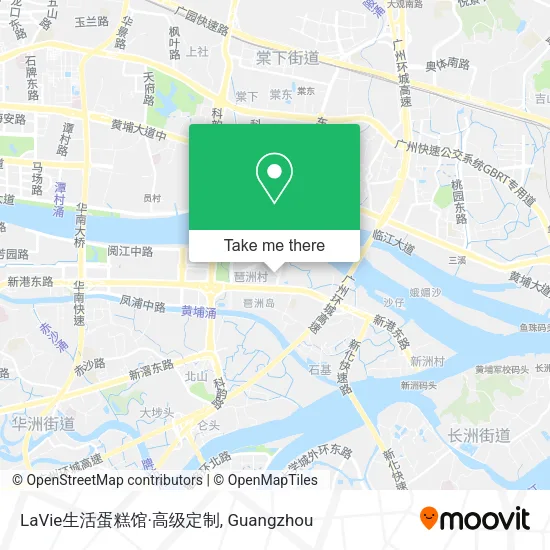 LaVie生活蛋糕馆·高级定制 map
