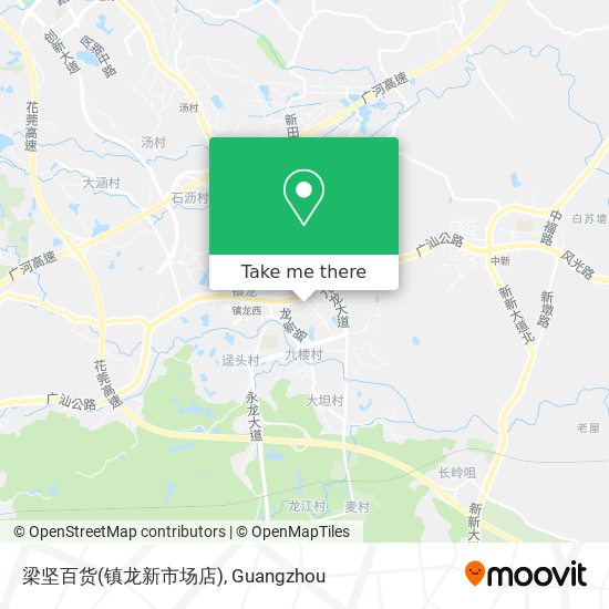 梁坚百货(镇龙新市场店) map