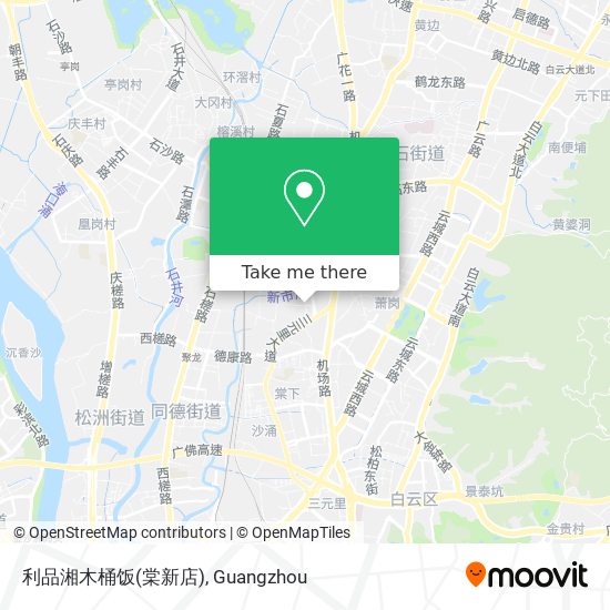 利品湘木桶饭(棠新店) map