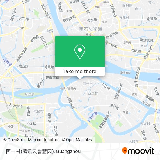西一村(腾讯云智慧园) map
