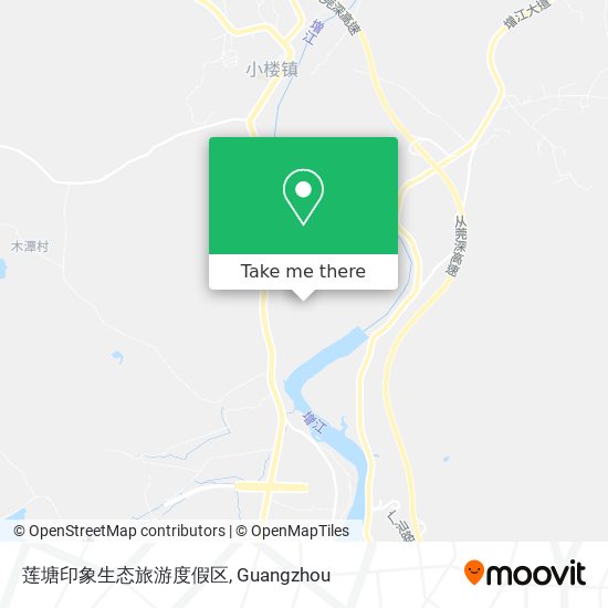 莲塘印象生态旅游度假区 map