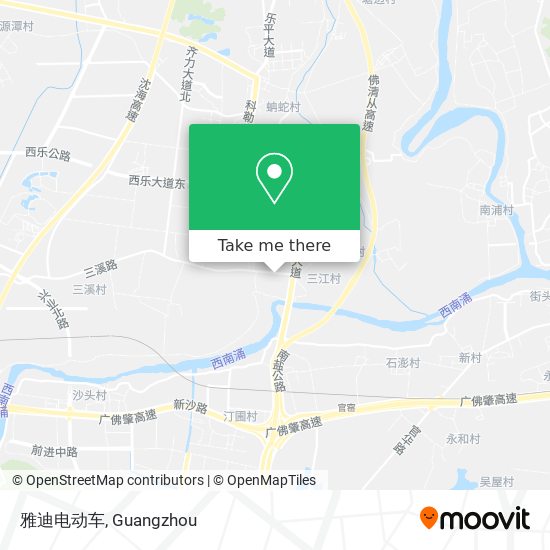 雅迪电动车 map