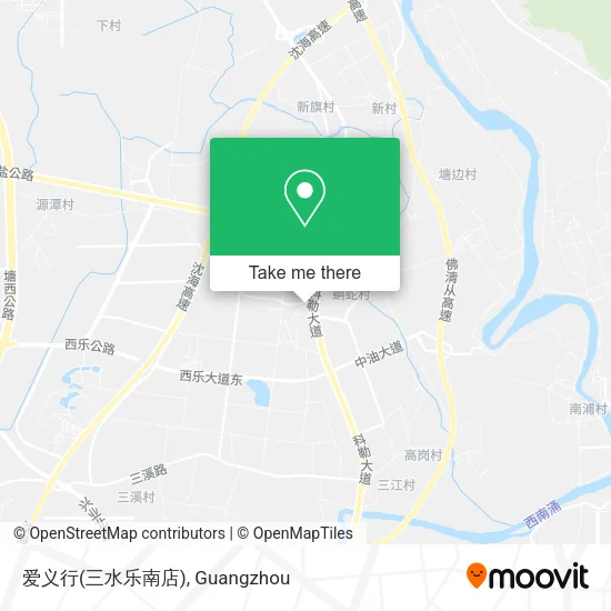 爱义行(三水乐南店) map