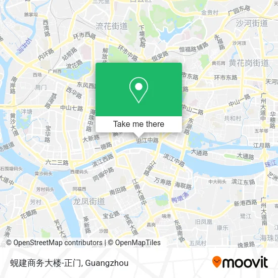 蚬建商务大楼-正门 map