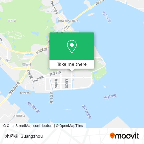 水桥街 map