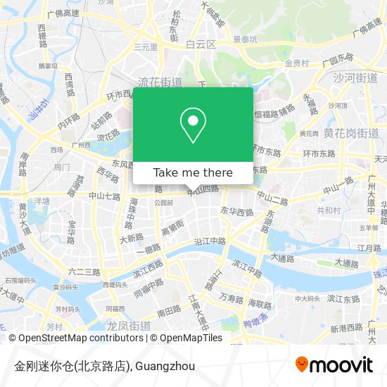 金刚迷你仓(北京路店) map