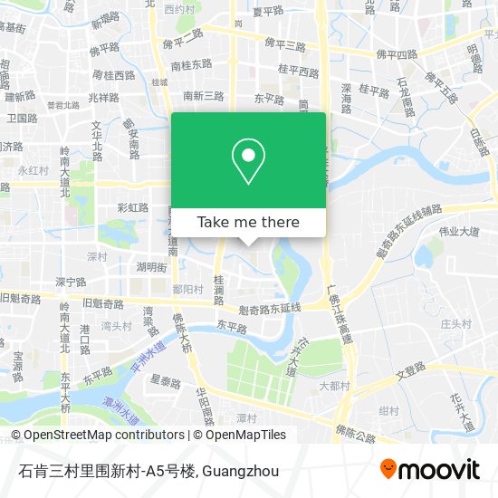 石肯三村里围新村-A5号楼 map