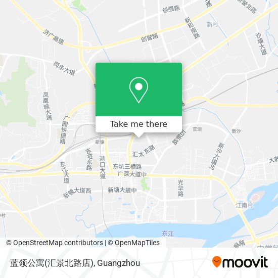 蓝领公寓(汇景北路店) map