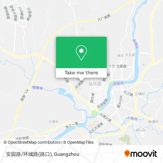 安园路/环城路(路口) map