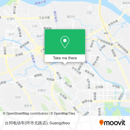 台邦电动车(环市北路店) map