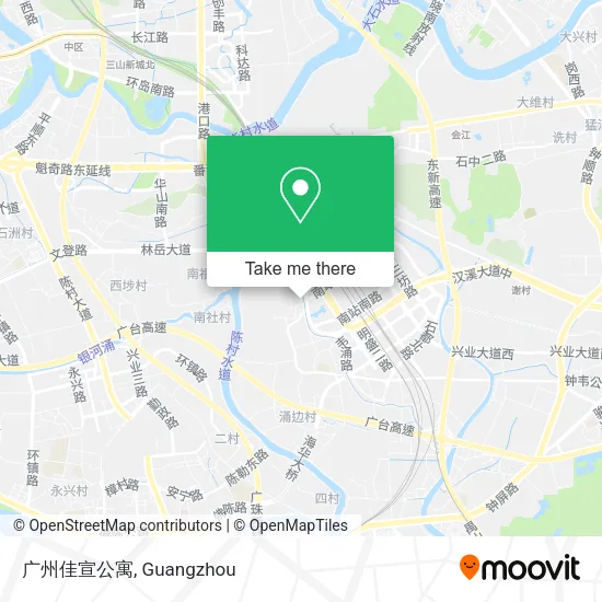 广州佳宣公寓 map
