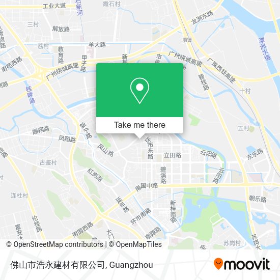 佛山市浩永建材有限公司 map