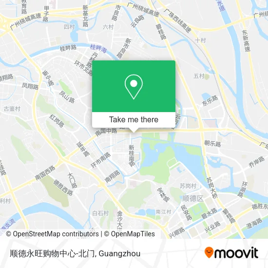 顺德永旺购物中心-北门 map