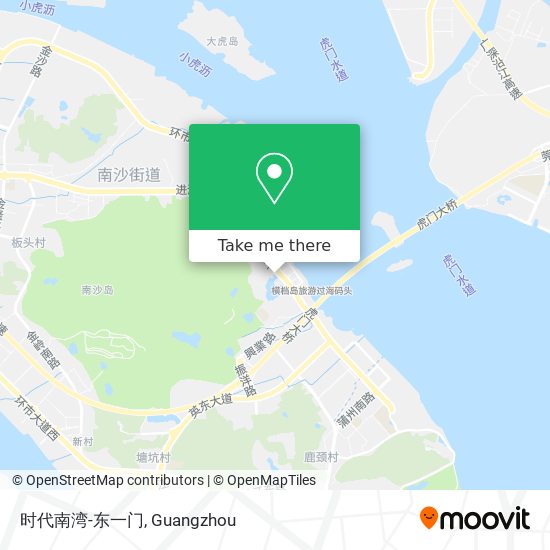 时代南湾-东一门 map