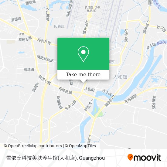 雪依氏科技美肤养生馆(人和店) map