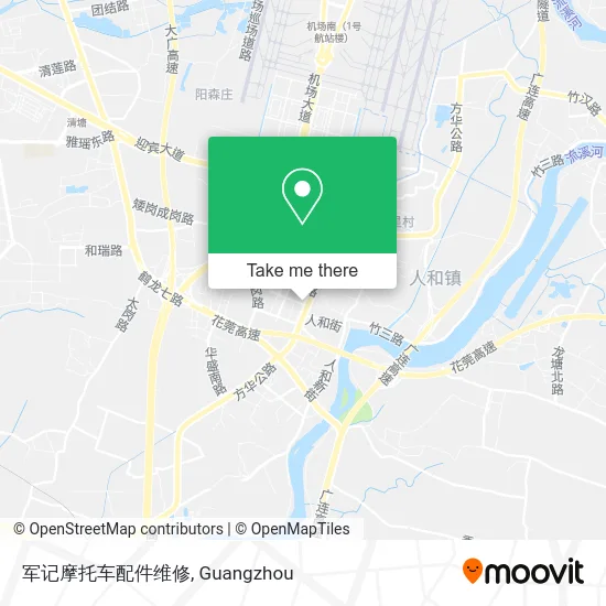 军记摩托车配件维修 map