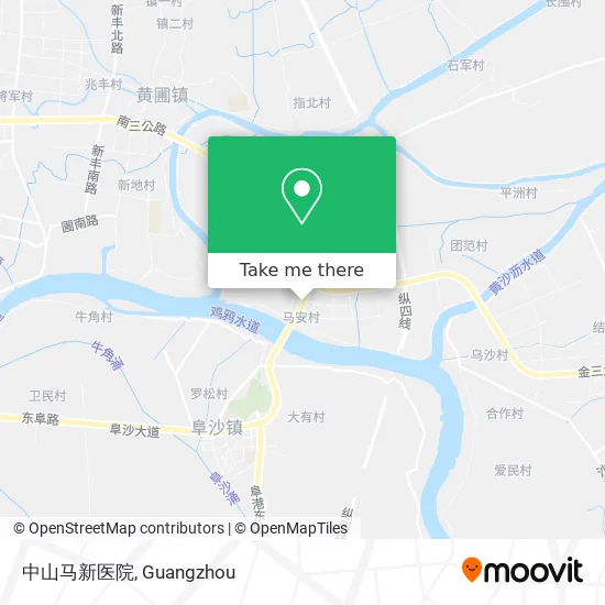 中山马新医院 map