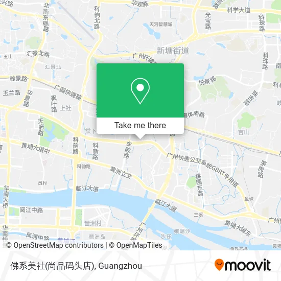 佛系美社(尚品码头店) map