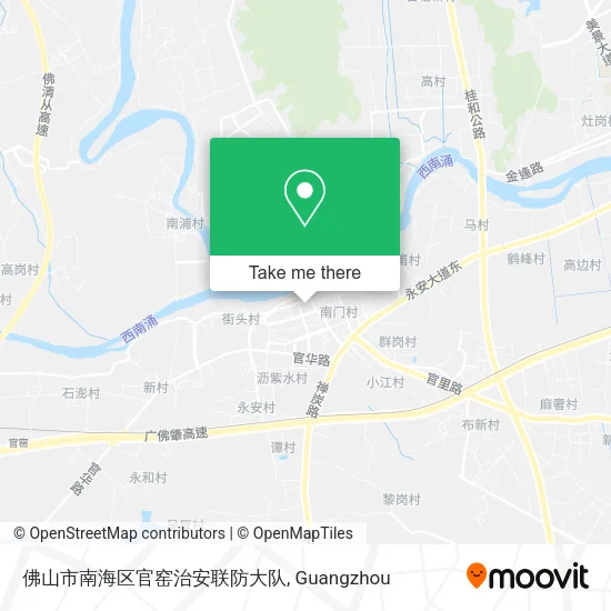 佛山市南海区官窑治安联防大队 map
