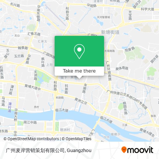 广州麦岸营销策划有限公司 map