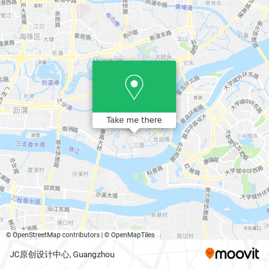 JC原创设计中心 map