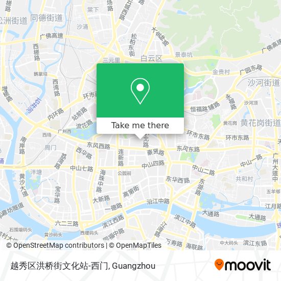 越秀区洪桥街文化站-西门 map