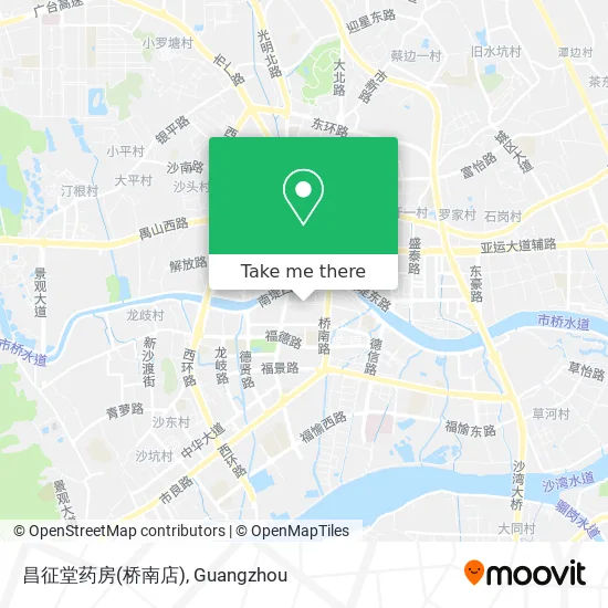 昌征堂药房(桥南店) map