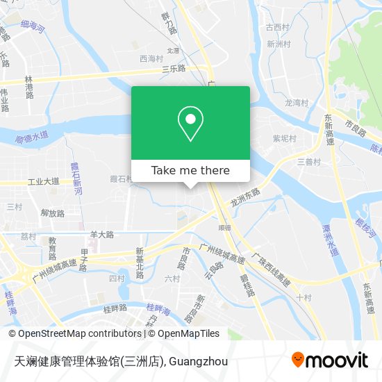 天斓健康管理体验馆(三洲店) map