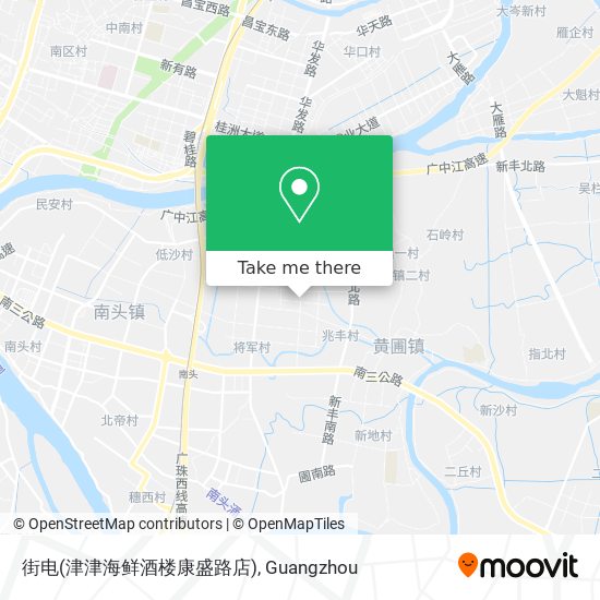 街电(津津海鲜酒楼康盛路店) map