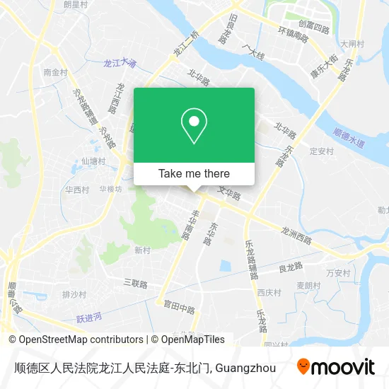 顺德区人民法院龙江人民法庭-东北门 map