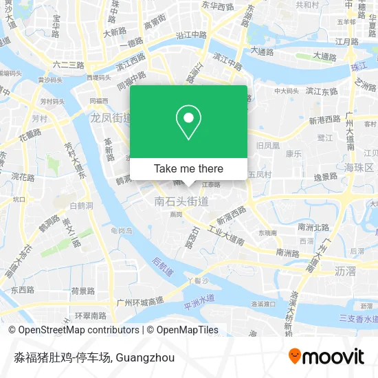 淼福猪肚鸡-停车场 map