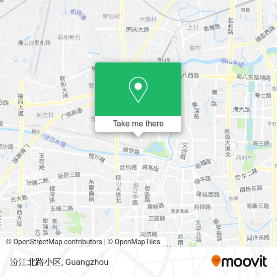 汾江北路小区 map