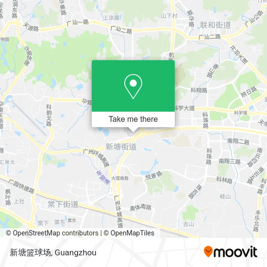 新塘篮球场 map