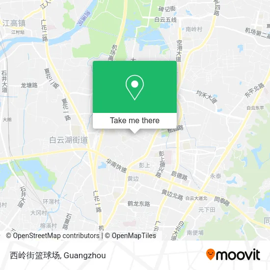 西岭街篮球场 map