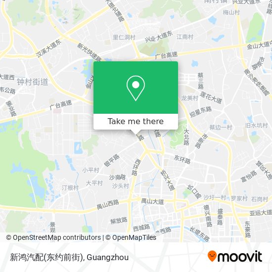 新鸿汽配(东约前街) map