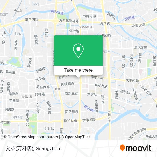 允茶(万科店) map
