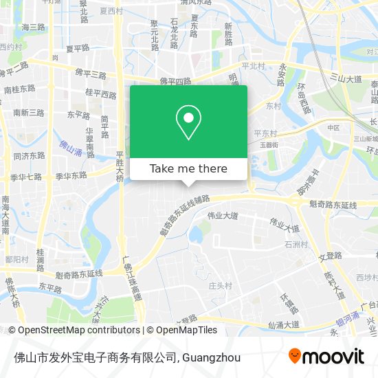 佛山市发外宝电子商务有限公司 map