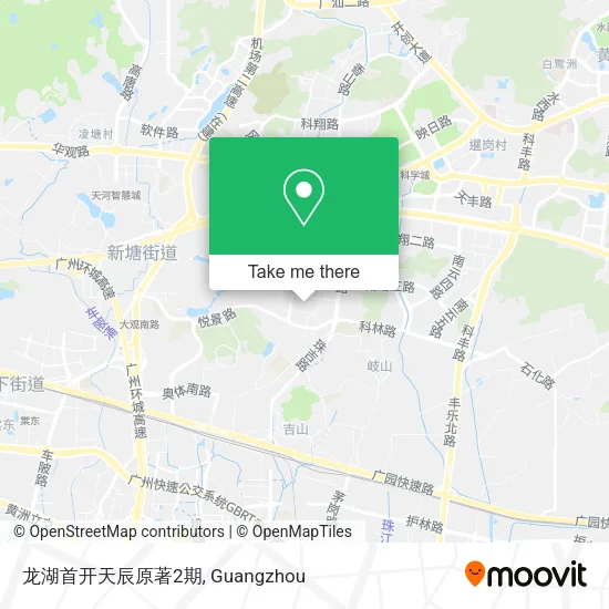 龙湖首开天辰原著2期 map