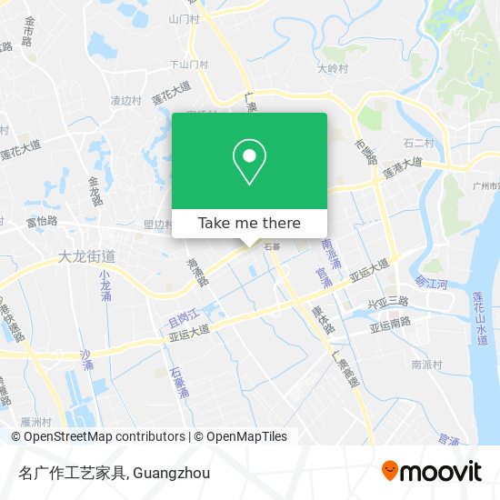名广作工艺家具 map