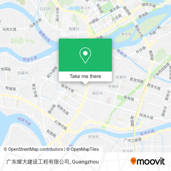 广东耀大建设工程有限公司 map