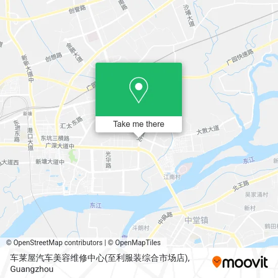 车莱屋汽车美容维修中心(至利服装综合市场店) map