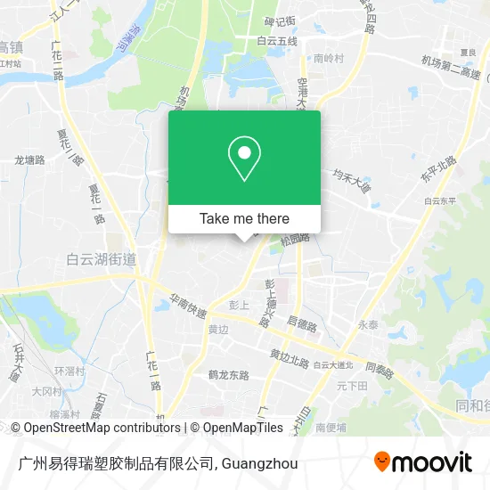 广州易得瑞塑胶制品有限公司 map
