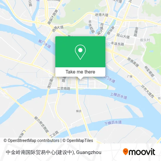 中金岭南国际贸易中心(建设中) map