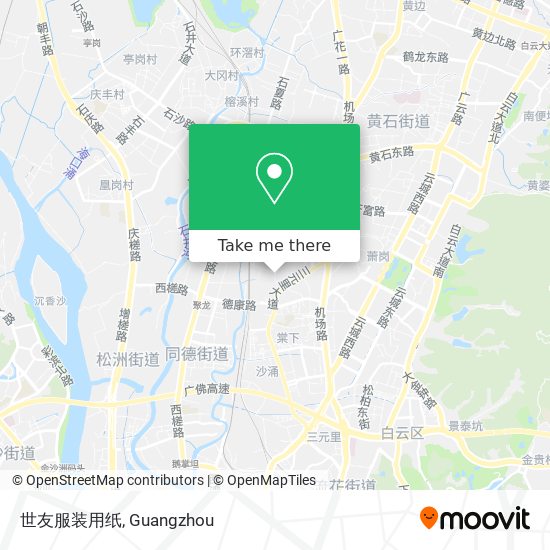 世友服装用纸 map