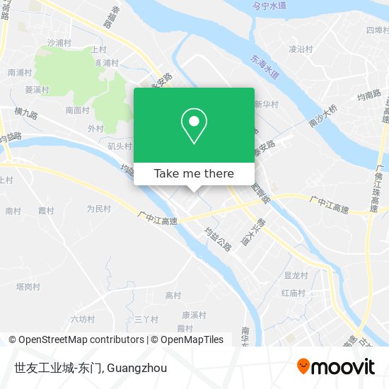 世友工业城-东门 map