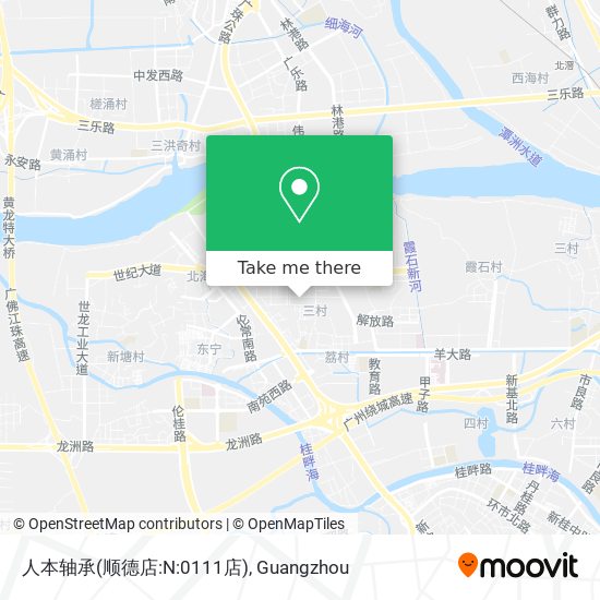 人本轴承(顺德店:N:0111店) map