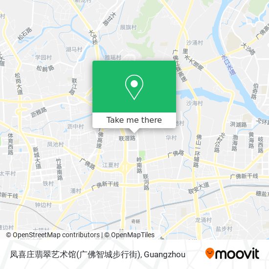 凤喜庄翡翠艺术馆(广佛智城步行街) map